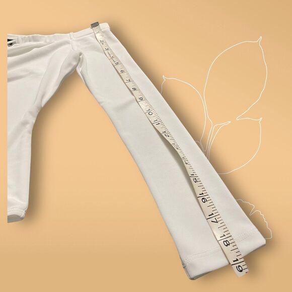 FOREVER 21 Women White Long-sleeve Off The Shoulder Bodysuit Small - Picture 7 of 9